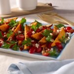 Sweet Potato Wedges with Parsley Salad