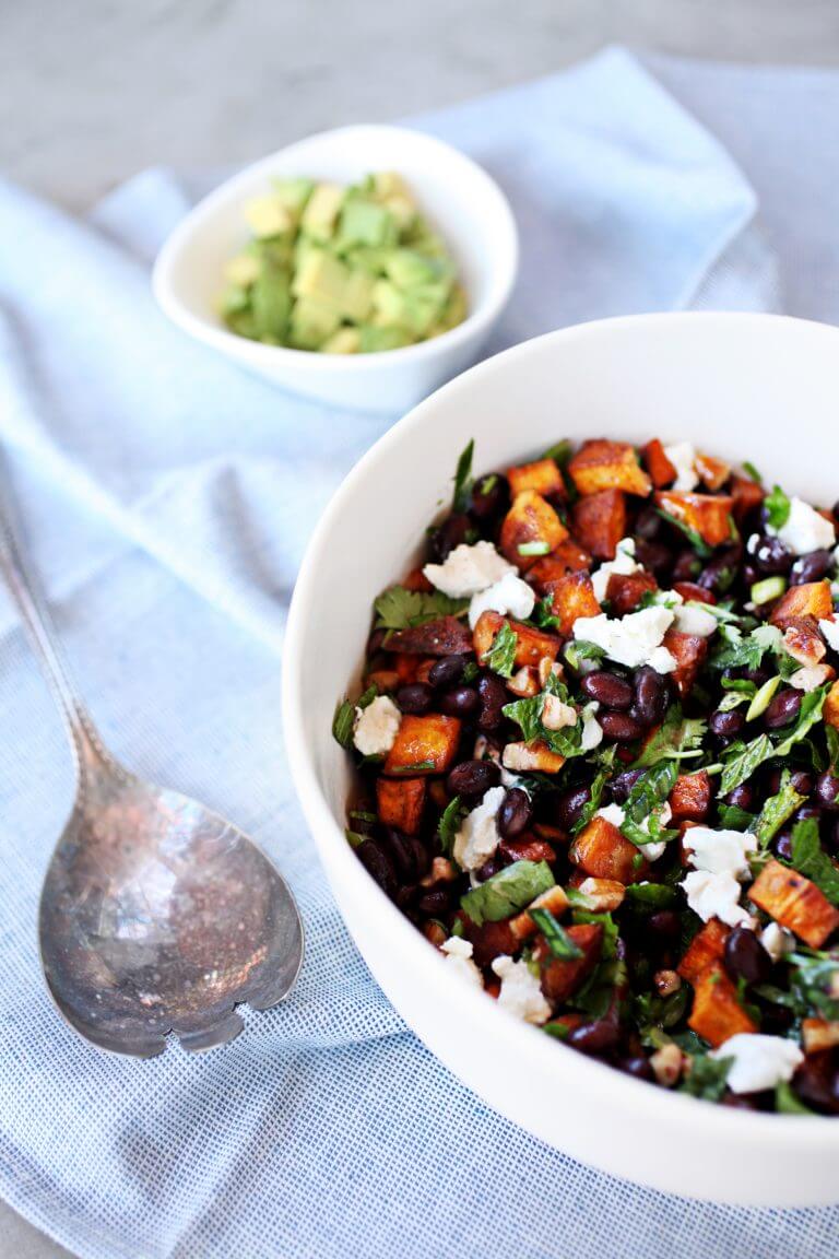 Sweetpotato & Black Bean Salad with a Toasted Cumin Citronette - North ...