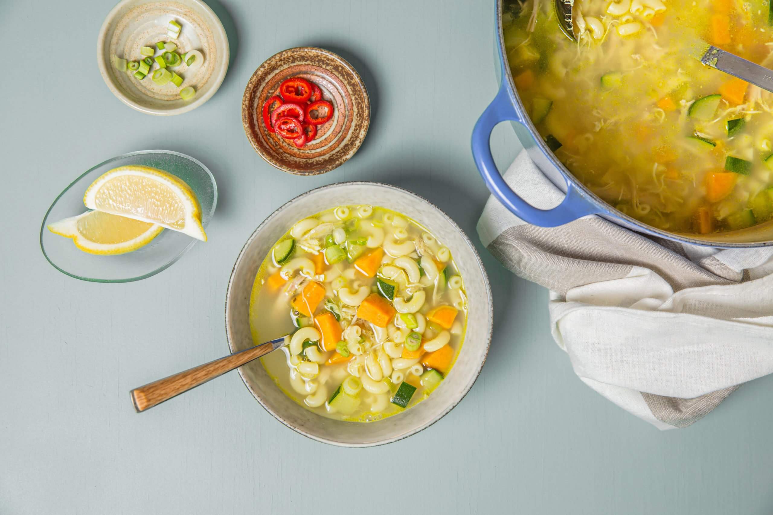 Sweetpotato Noodle Soup
