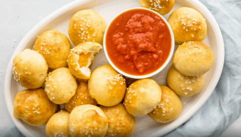 pretzel-bites