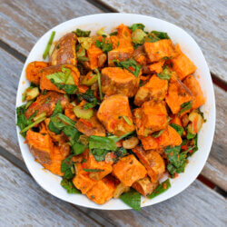 Restaurant week Sassoon's Sweetpotato Salad.